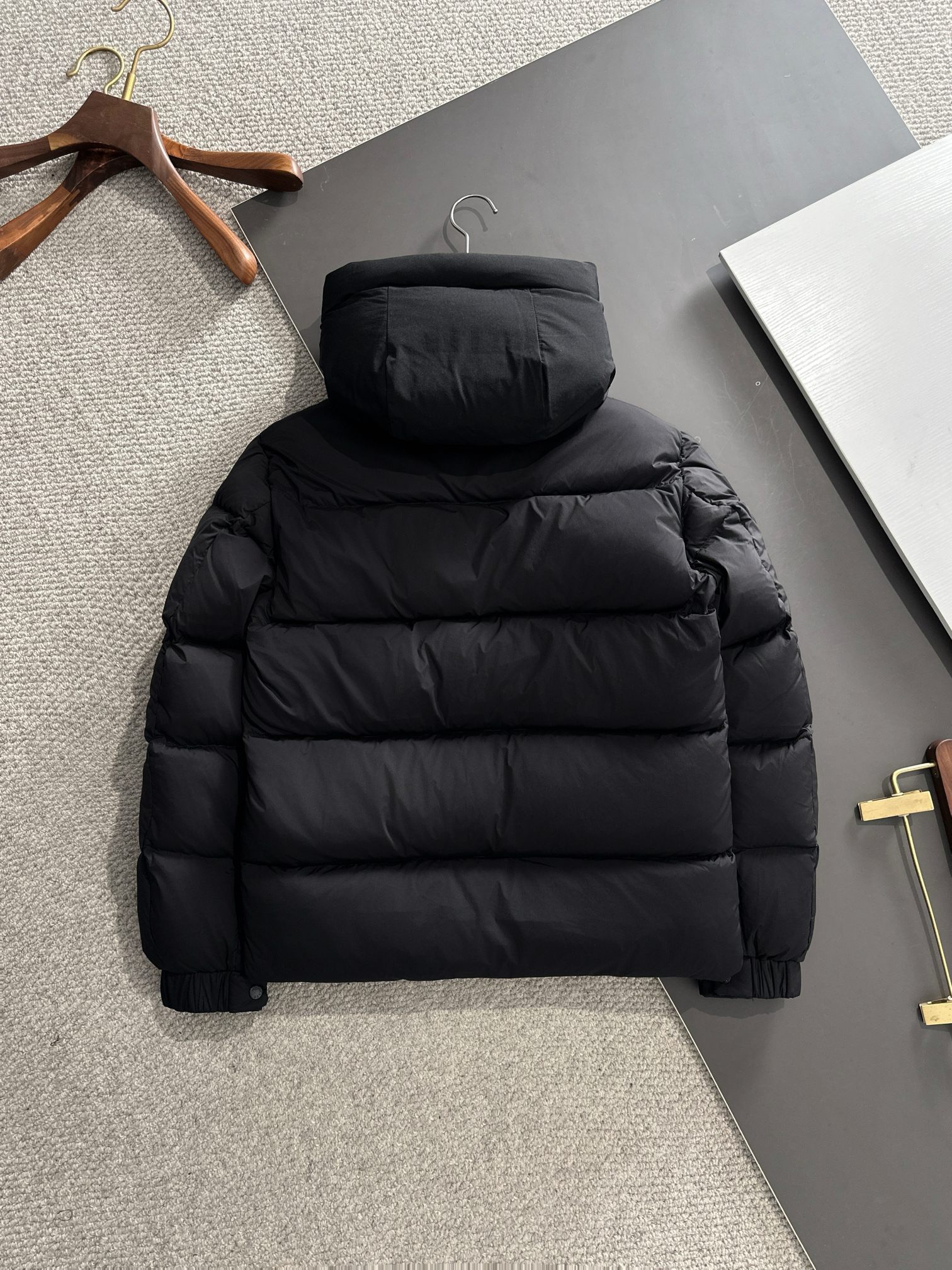 мужская короткая парка Moncler — премиум пуховик 90% утки, 50% восстановление - Image 8